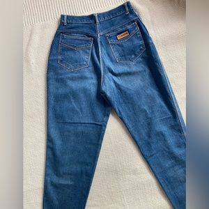 VINTAGE Gitano Medium Wash High Rise Tapered Leg Relaxed Fit Mom Jeans 90s sz 10